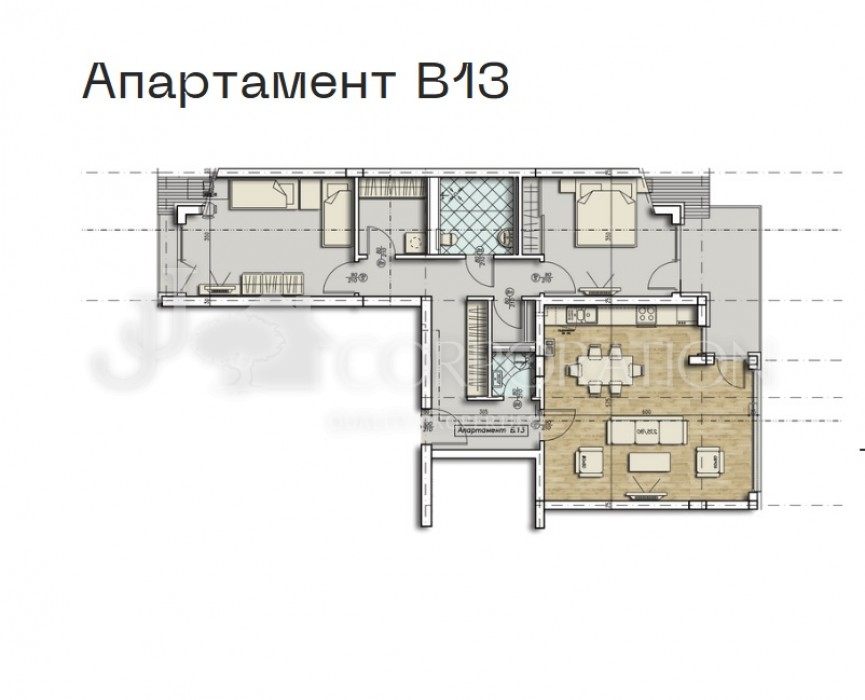 3-стаен за продажба, Стрелбище, 140 кв. м.